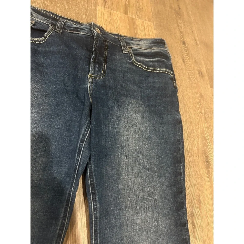 Silver Jeans Co Boyfriend Dark Wash Denim Jeans W33‎ L29